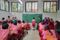 The Community Centre, Election of school cabinet | ಶಾಲಾ ಮಂತ್ರಿ ಮಂಡಲ ರಚನೆ